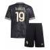 Juventus Khephren Thuram #19 Tredjedraktsett Barn 2025-26 Korte ermer (+ Korte bukser)
